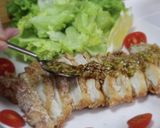 香味ダレとザクザク衣♪鶏むね肉の油淋鶏作り方10写真