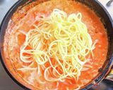 赤エビのトマトクリームパスタ作り方15写真