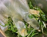水菜と鶏むね肉のピリ辛和え作り方4写真