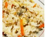 超簡単！あさりご飯（冷凍あさりむき身で）作り方3写真