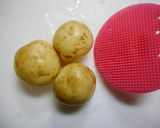 レンジで簡単！新じゃがと新玉葱の肉じゃが作り方1写真