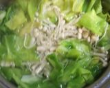 春キャベツとえのきの味噌汁(^^)作り方2写真