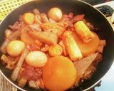 大ざっぱに作ろう牛すじ大根の筑前煮風作り方9写真