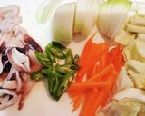 [韓国料理] イカの辛炒め作り方1写真