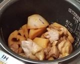綺麗になれちゃう『鶏肉と蓮根の中華煮』作り方5写真