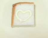 ♡カニカマのハートトースト♡作り方1写真