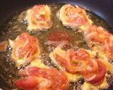 卵がポイント❤豚小間肉のふんわり揚げ作り方6写真
