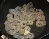 海老と白ネギとにんにくの芽の海鮮炒め作り方5写真