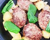 グルテンフリーハンバーグ作り方4写真