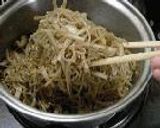 ごぼうこんにゃく作り方2写真