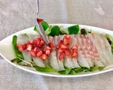 白身魚といちごの春色カルパッチョ作り方3写真