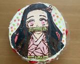 鬼滅の刃キャラケーキ　作り方7写真