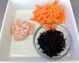【離乳食完了期】ひき肉とひじきの煮もの作り方1写真