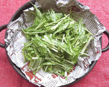 水菜のマヨめんつゆ和えサクサク油揚げのせ作り方3写真