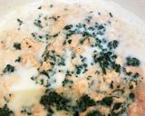 離乳食中期〜鮭とほうれん草のクリーム煮作り方5写真