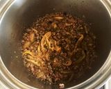 ごはん泥棒☆セロリの佃煮(肉そぼろ)作り方6写真