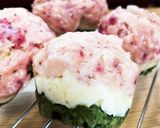 お花見　いちご蒸しパン　アレルギー対応作り方7写真