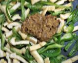 油揚げでカレー風味*見た目が青椒肉絲作り方3写真
