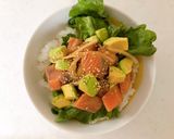 簡単♪サーモンアボカド丼（アヒポキ風）作り方6写真