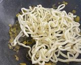 高菜焼うどん。簡単ランチに!作り方3写真