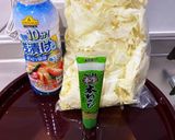 キャベツのワサビ漬け作り方1写真