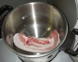 はやと瓜と豚の角煮作り方1写真