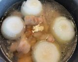 オニオン＆チキンの贅沢Ｗスープ作り方2写真
