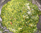 『ほうれん草とトマトソース』の『うどん』作り方9写真