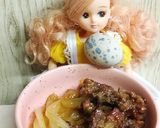 リカちゃん♡玉ねぎと牛肉だけですき焼き風作り方11写真
