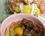 リカちゃん♡玉ねぎと牛肉だけですき焼き風作り方13写真