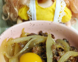 リカちゃん♡玉ねぎと牛肉だけですき焼き風作り方12写真