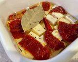 豆腐とドライトマトのカプレーゼ風作り方3写真
