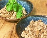マイタケ香るヘルシー鶏そぼろ　作り方7写真