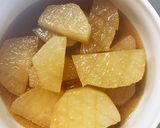 全てレンジ味染み染み大根の煮物作り方8写真