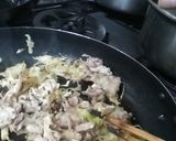 超薄切り豚スライスとキャベツのレモン味作り方6写真