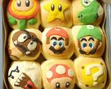 粘土のようなメロンパンのクッキー生地作り方10写真