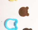 粘土のようなメロンパンのクッキー生地作り方13写真