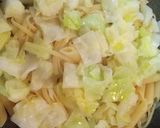 春キャベツ＆アンチョビのスパゲッティ作り方11写真