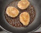 さつまいもの照り焼きハンバーグ作り方6写真