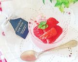 苺・さくらんぼのサイダーゼリー♬作り方7写真