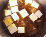くずし豆腐とカニカマのふんわり卵煮込み作り方3写真