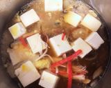 くずし豆腐とカニカマのふんわり卵煮込み作り方4写真
