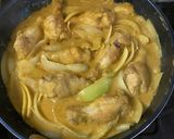 手羽元と新じゃがのイエローカレーヌードル作り方11写真