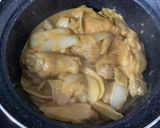 手羽元と新じゃがのイエローカレーヌードル作り方12写真