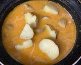 手羽元と新じゃがのイエローカレーヌードル作り方14写真