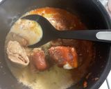 サバ缶とトマトソース煮込み作り方2写真