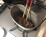＜軍隊調理法＞ 肉うどん汁作り方3写真