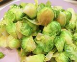 春薬膳！芽キャベツと牛肉炒め作り方4写真