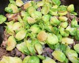 春薬膳！芽キャベツと牛肉炒め作り方6写真