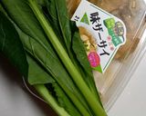 ◆巻くだけ餃子◆小松菜とザーサイ作り方1写真